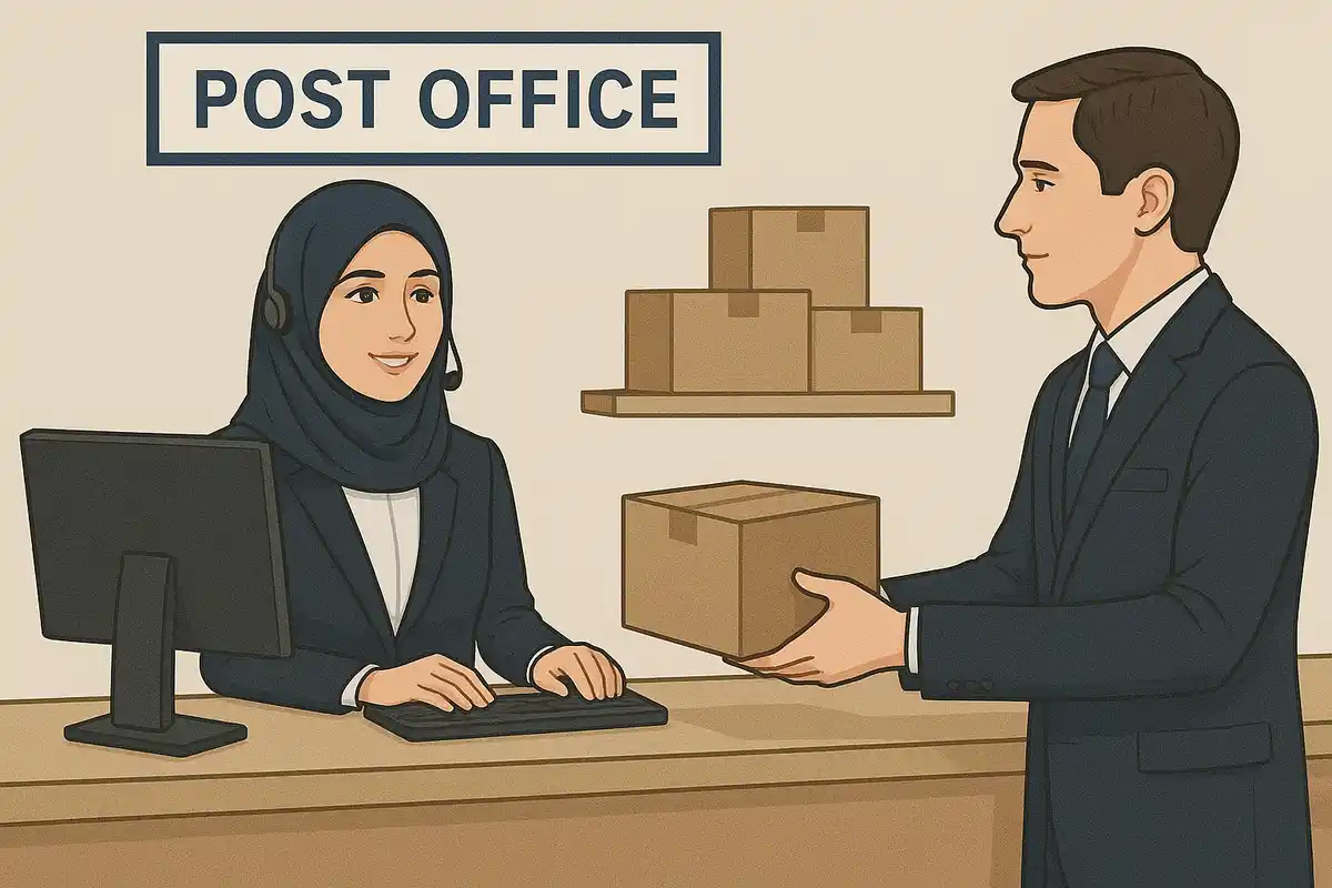 پاسخگویی اداره پست